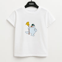 Broom - Snowman Kids T-Shirt