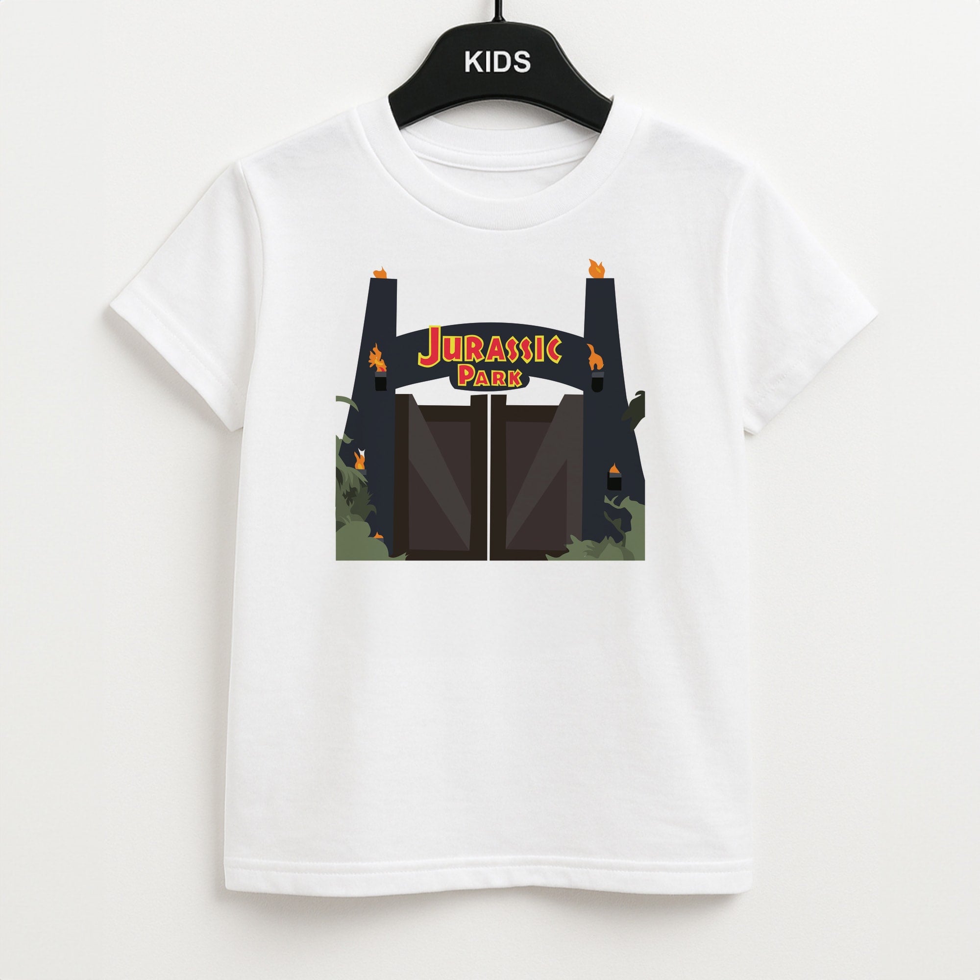 The gate - Dinosaur Park Kids T-Shirt