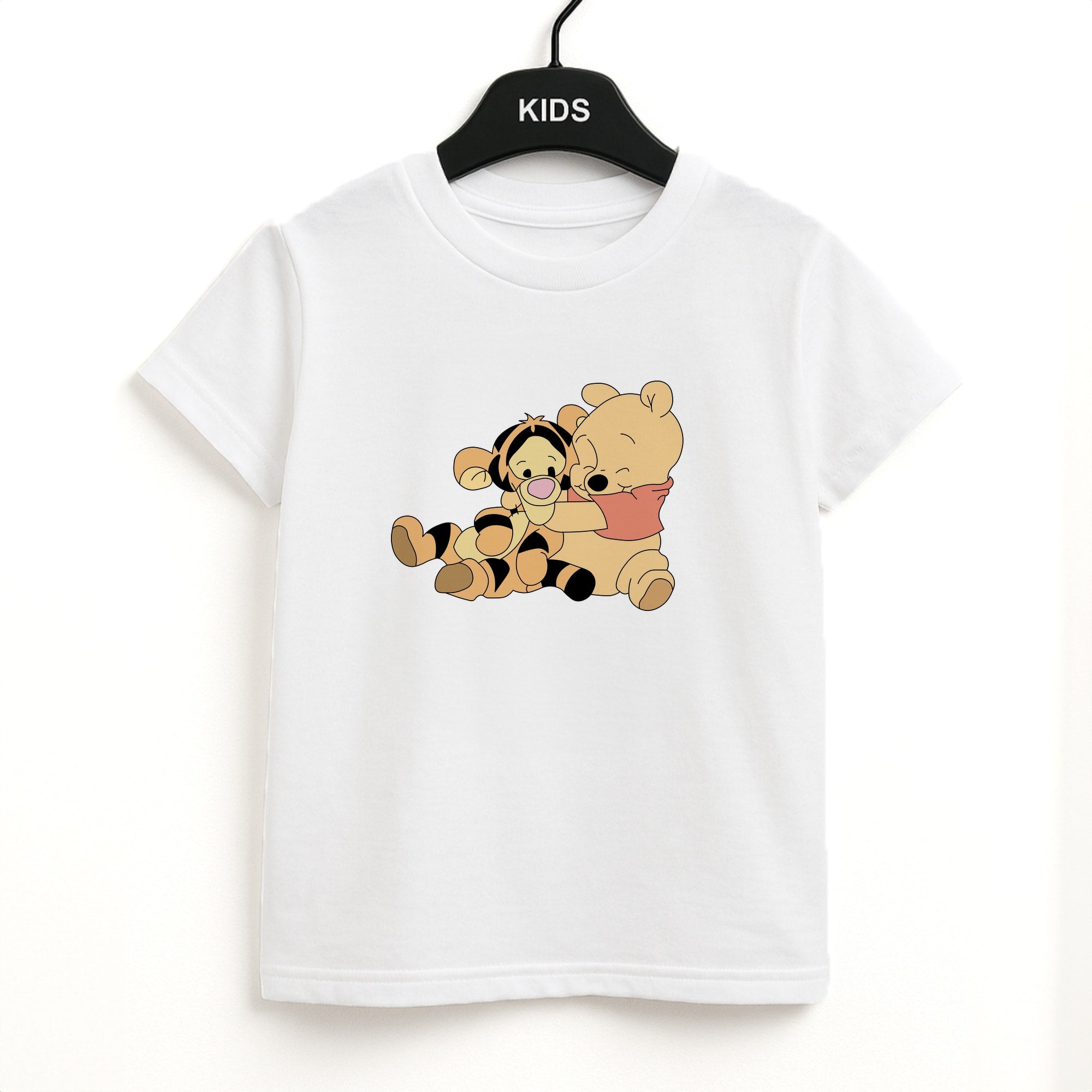 A Hug Said Pooh - Winnie Unisex Kids T-Shirt