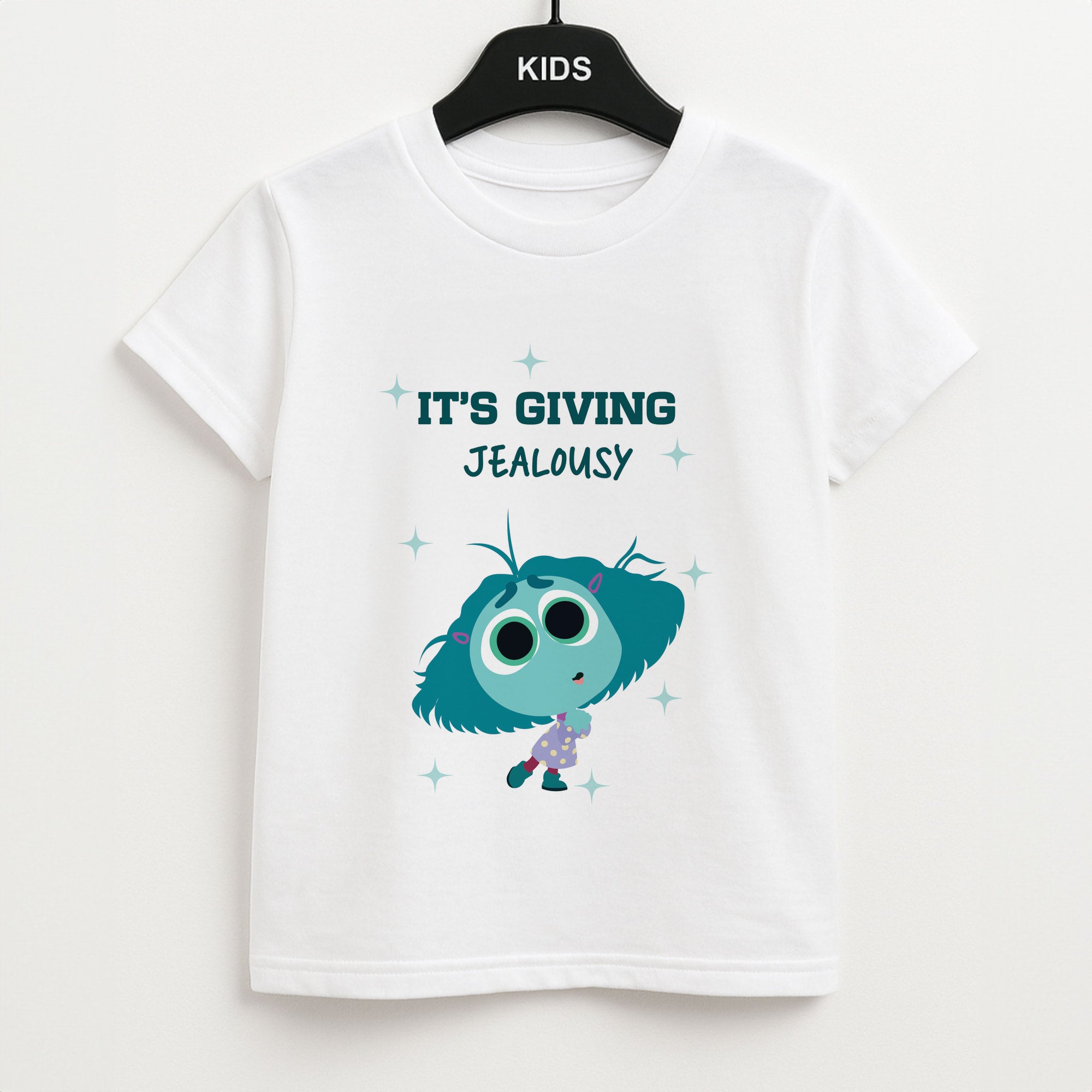 It's Giving Jelousy - Inside Out Kids T-Shirt