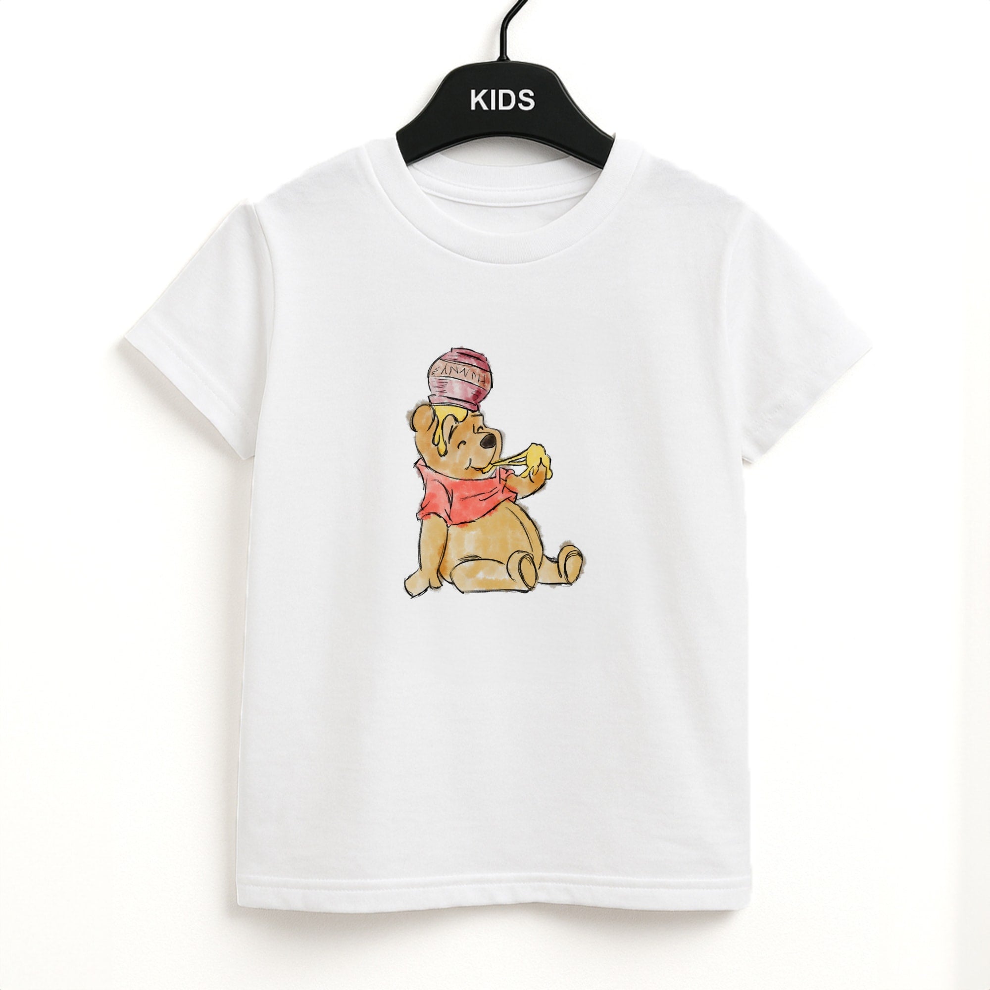 Winnie Sketch Unisex Kids T-Shirt