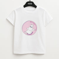 Moomin In A Pink Bubble  Kids T-Shirt