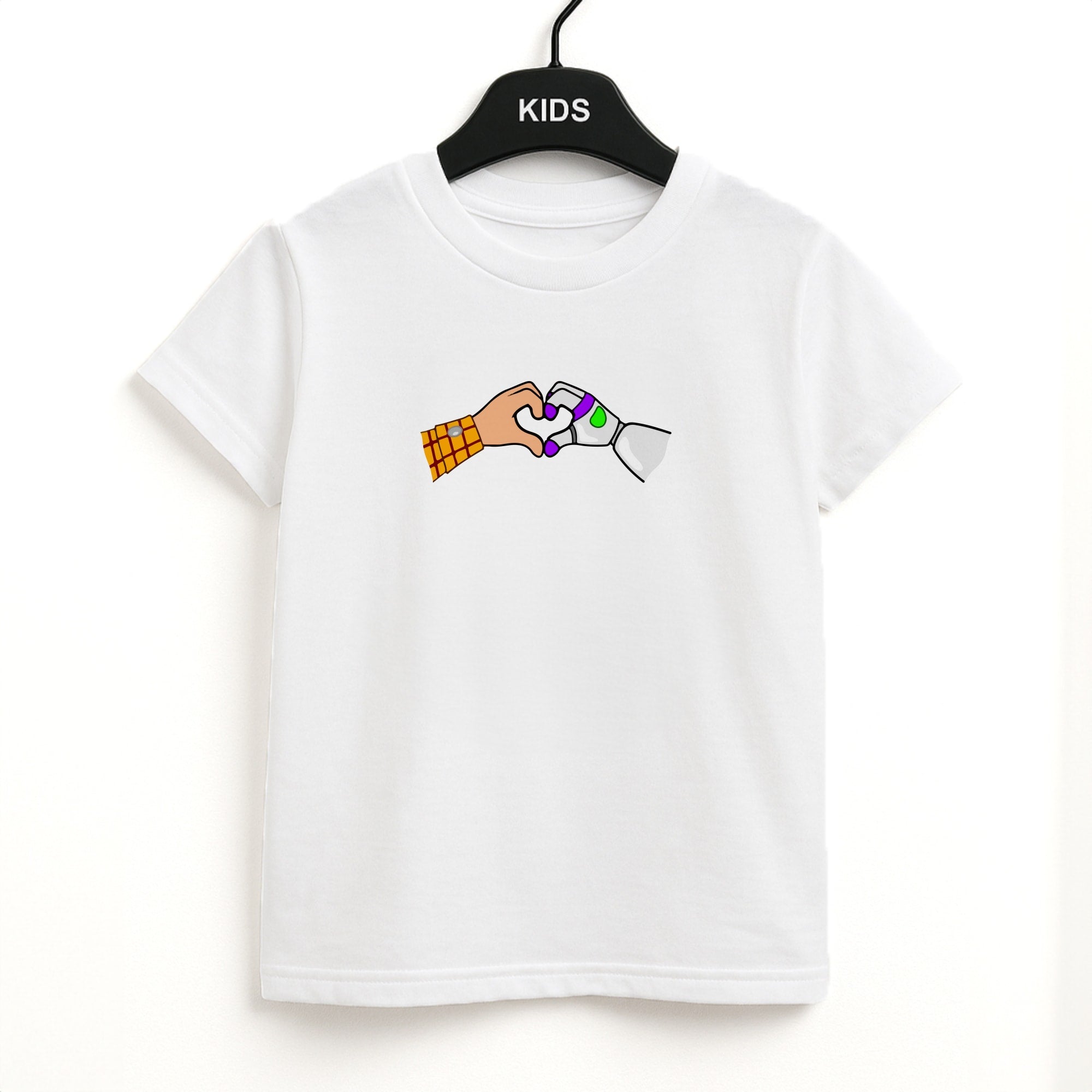 Woody And Buzz Love Unisex Kids T-Shirt