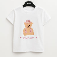 Yeehaw Teddy Bear Kids T-Shirt