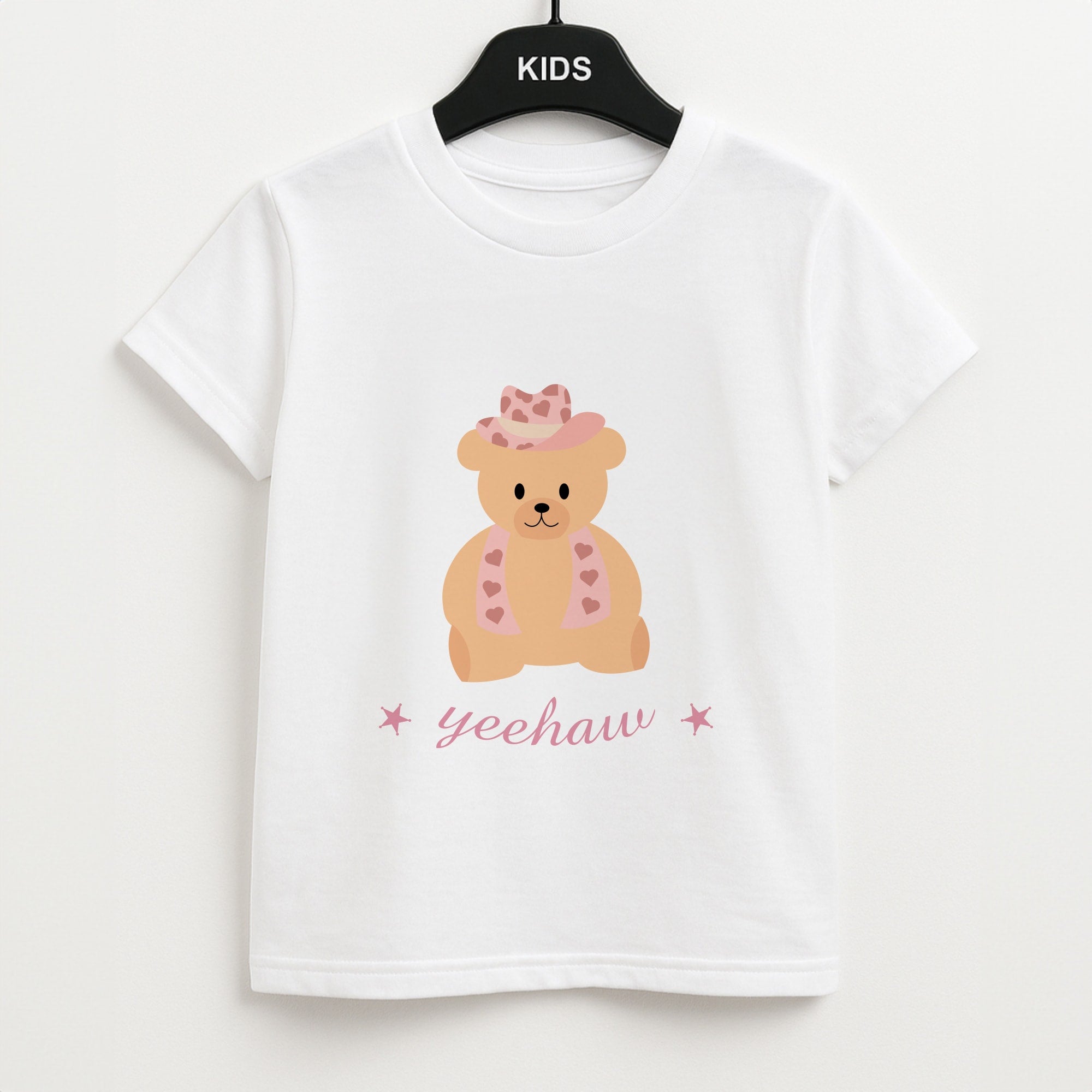 Yeehaw Teddy Bear Unisex Kids T-Shirt