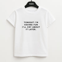 Having Fun - Katy Perry Kids T-Shirt
