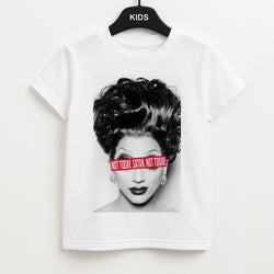 Not Today, Satan. Not Today - Drag Queen's Drag Race Unisex Kids T-Shirt