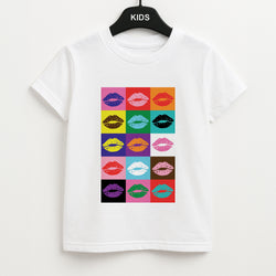Lips Collage - Pride Unisex Kids T-Shirt
