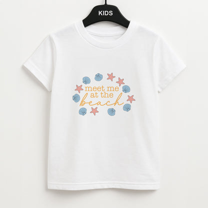 Meet Me At The Beach - Summer Unisex Kids T-Shirt