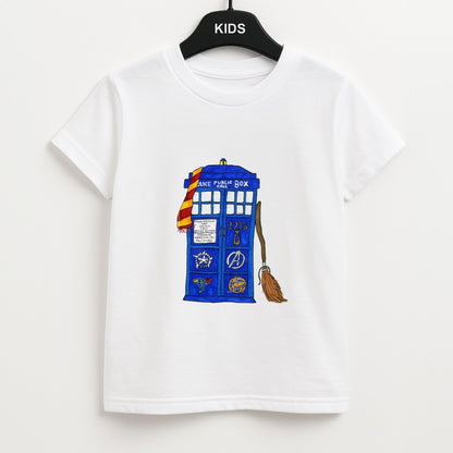 Multifandom Cartoon Unisex Kids T-Shirt