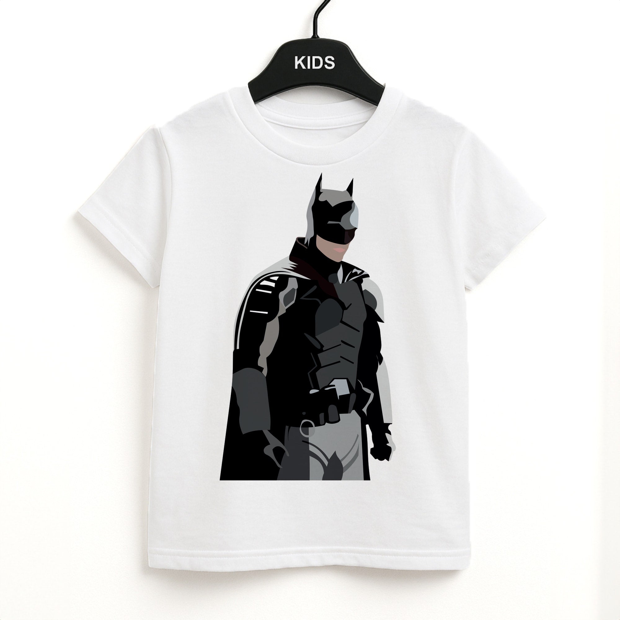 Black Bat Superhero Kids T-Shirt