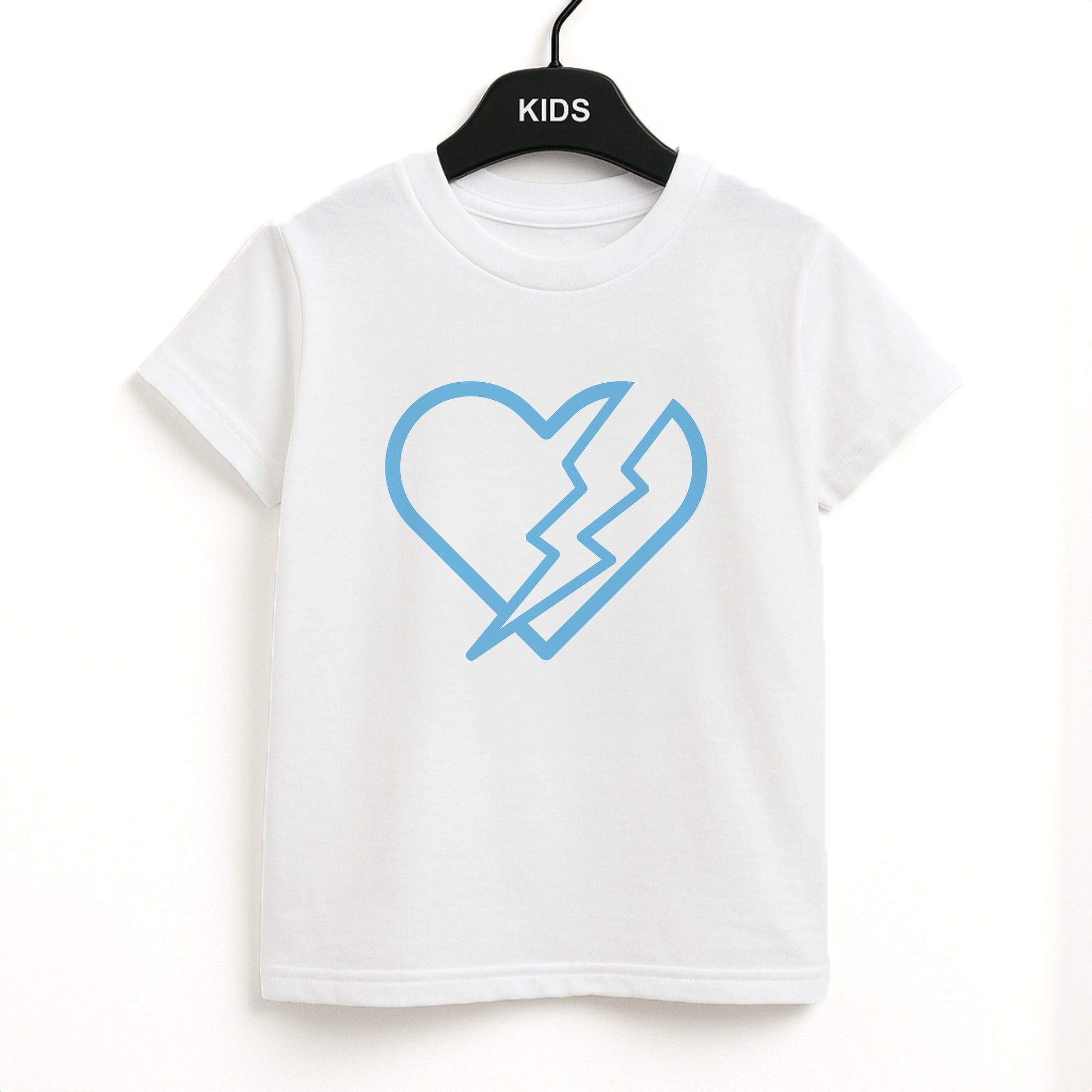 Lightning Heart Kids T-Shirt