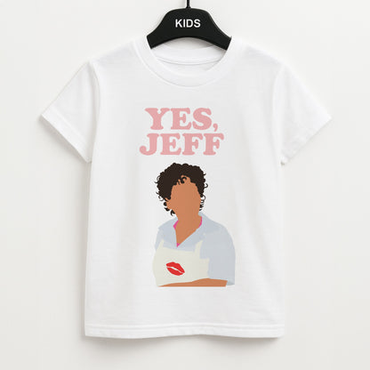 Yes Jeff Unisex Kids T-Shirt