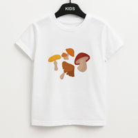 Mushroom Pattern - Autumn  Kids T-Shirt