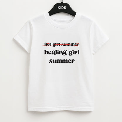 Healing Girl Summer - Summer Unisex Kids T-Shirt