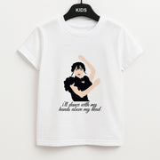 I'll Dance With My Hands Above My Head Wednesday Kids T-Shirt 1