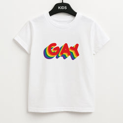 Gay Rainbow - Pride Unisex Kids T-Shirt