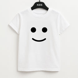 Brick Face Smile Unisex Kids T-Shirt
