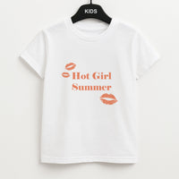 Hot Girl Summer Kisses Kids T-Shirt