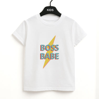Boss Babe Unisex Kids T-Shirt