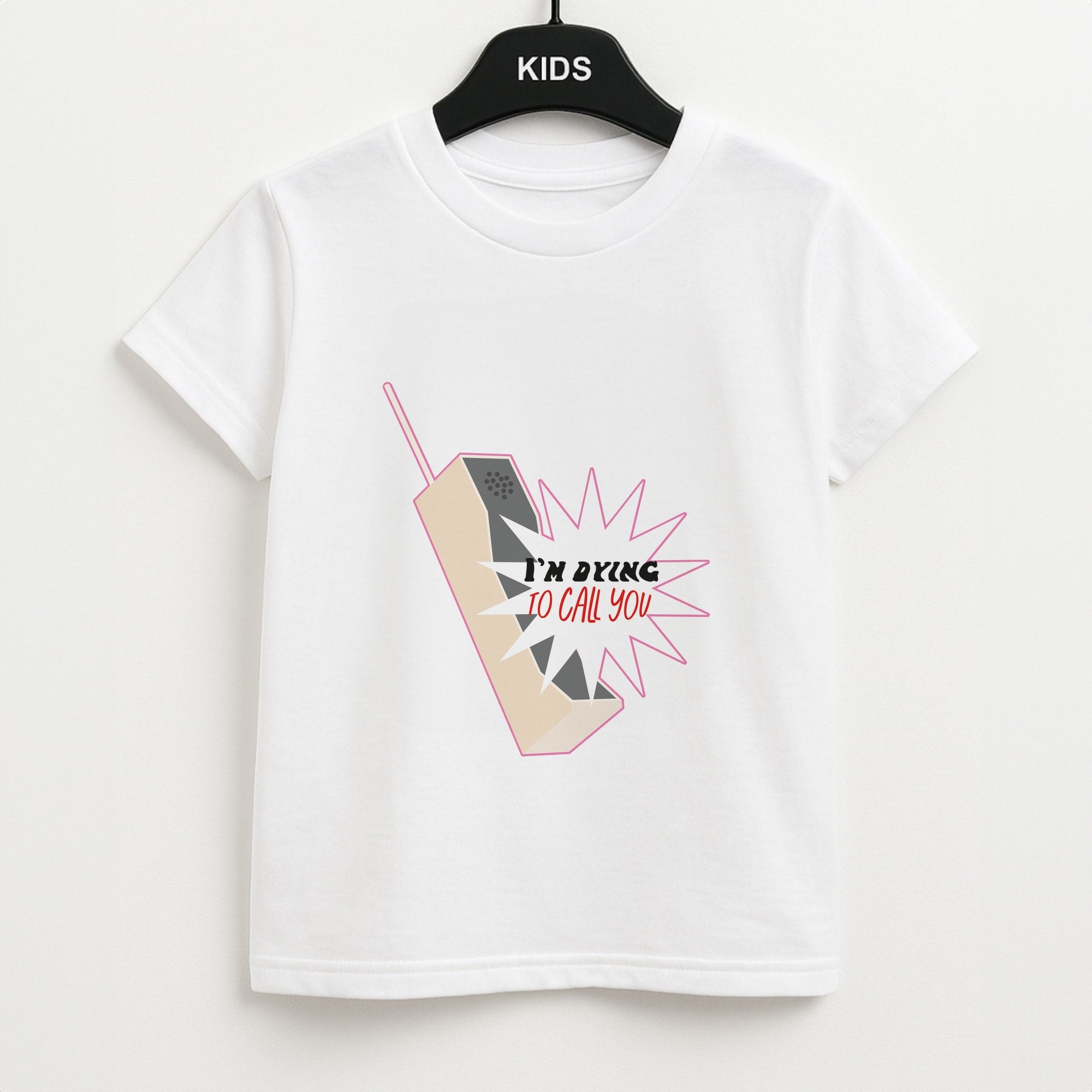 I'm Dying To Call You - Scream Unisex Kids T-Shirt