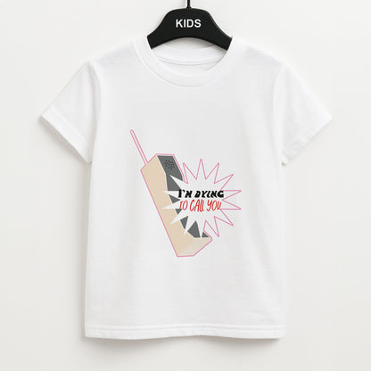 I'm Dying To Call You - Scream Unisex Kids T-Shirt