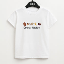 Crystal Hoarder Pattern Unisex Kids T-Shirt