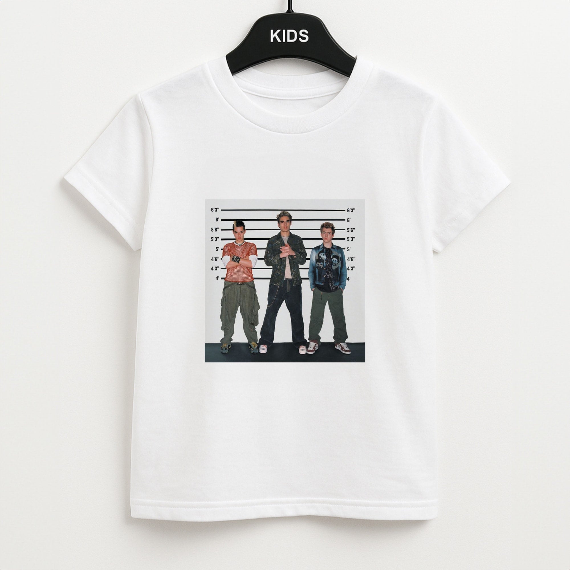 Height Chart - Bust Band Kids T-Shirt