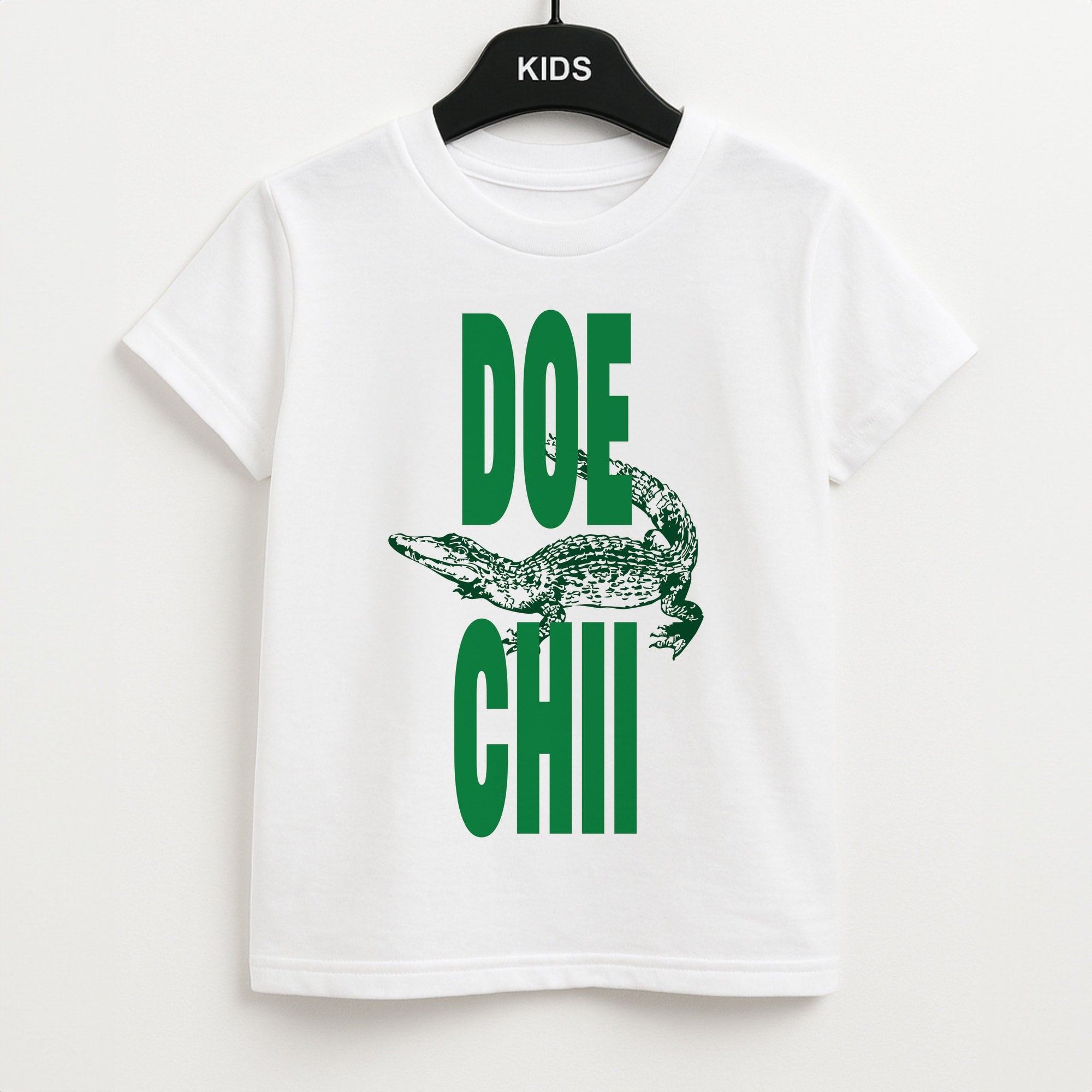 Rapper Alligator Print Unisex Kids T-Shirt