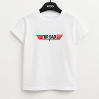 Top Dad- Fathers Day Kids T-Shirt