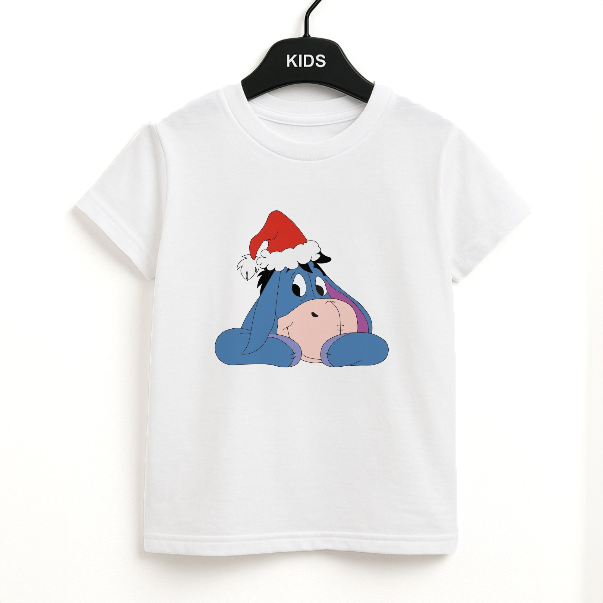 Donkey Pattern Christmas Unisex Kids T-Shirt