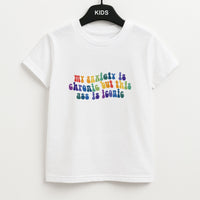 My Anxiety Is Chronic But This Ass Is Iconic - TikTok Kids T-Shirt