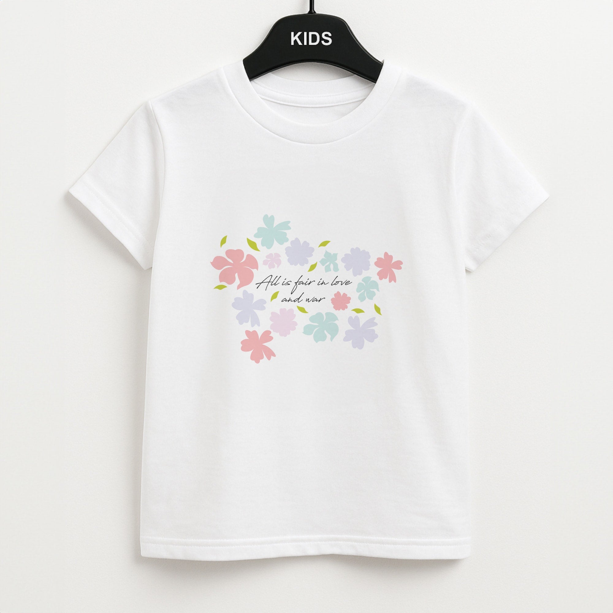 All Is Fair In Love And War Kids T-Shirt