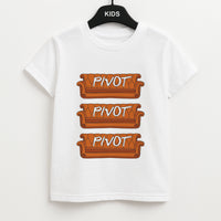 Sitcom Couches Pivot  Kids T-Shirt