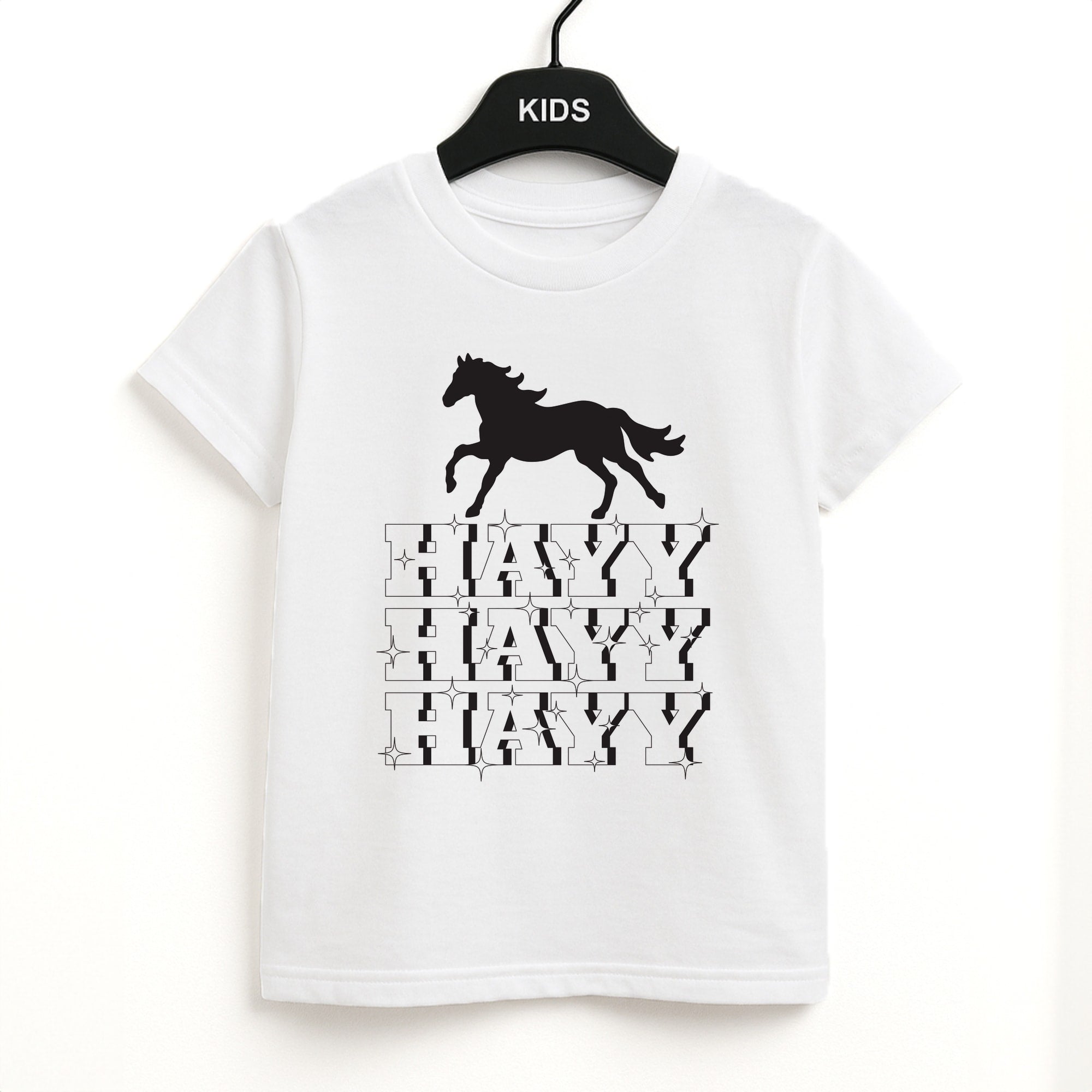 Hayy Hayy Hayy - Horses Kids T-Shirt