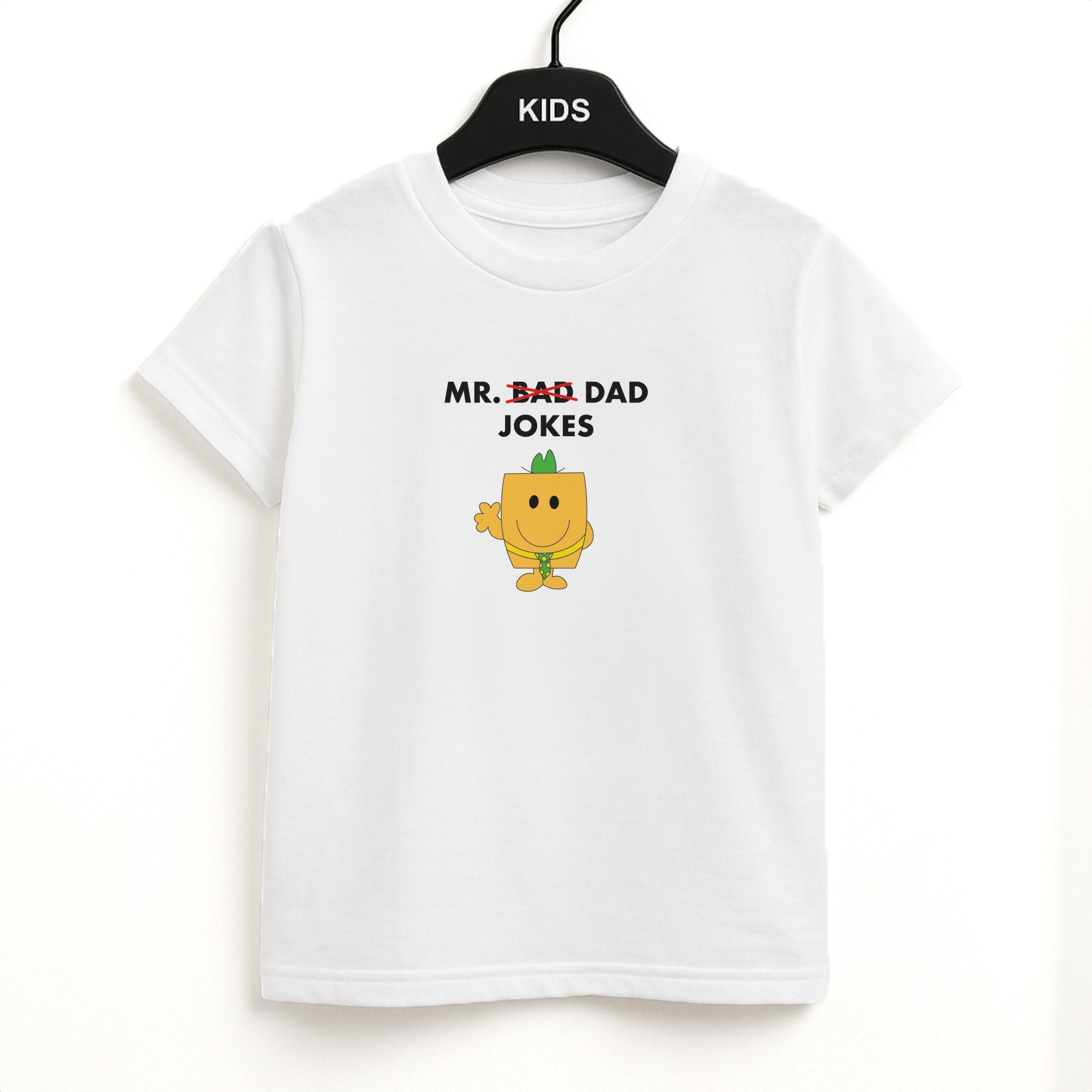 Mr Dad Jokes - Personalised Father's Day Kids T-Shirt