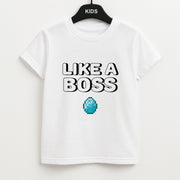 Like A Boss Kids T-Shirt 1