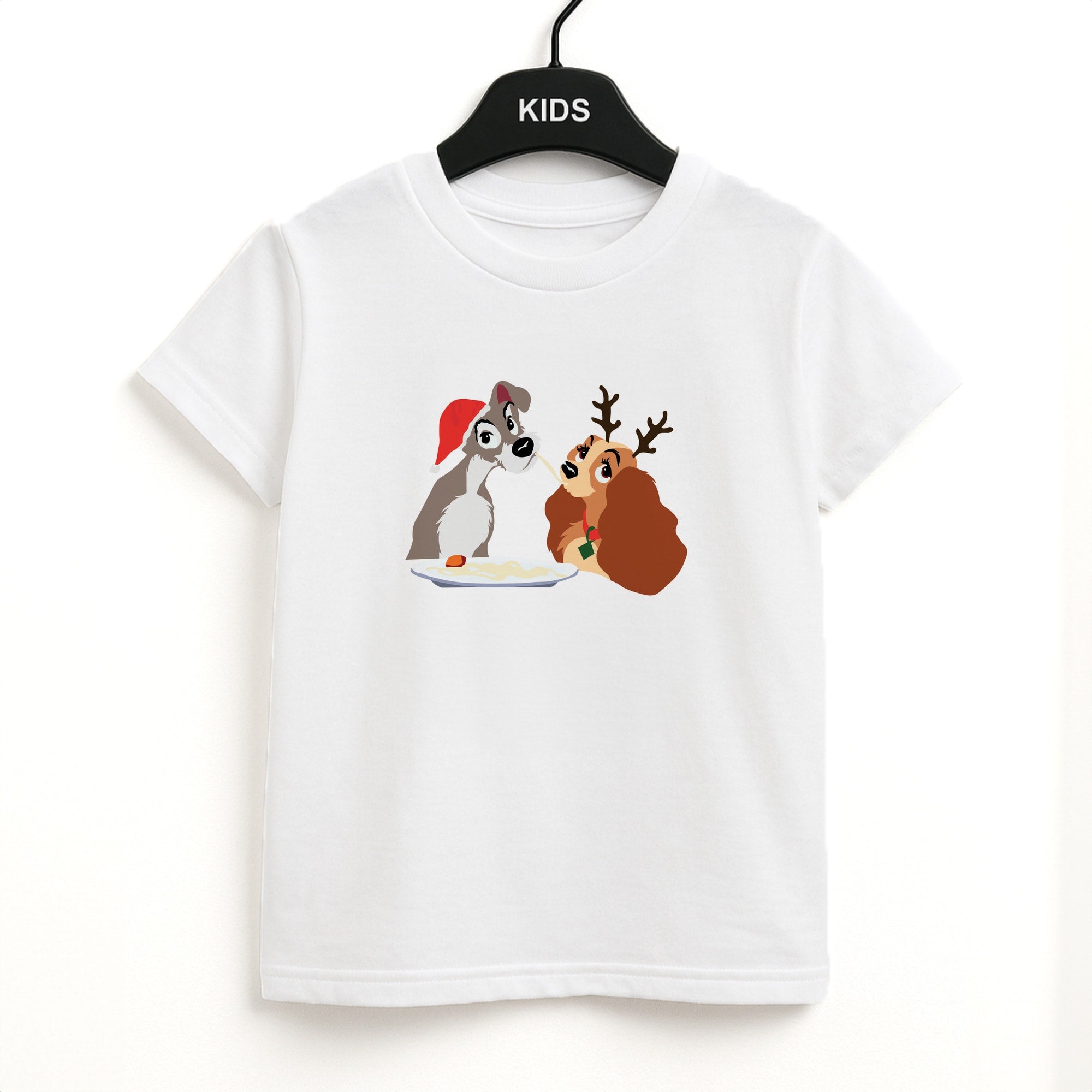 Christmas Lady Unisex Kids T-Shirt