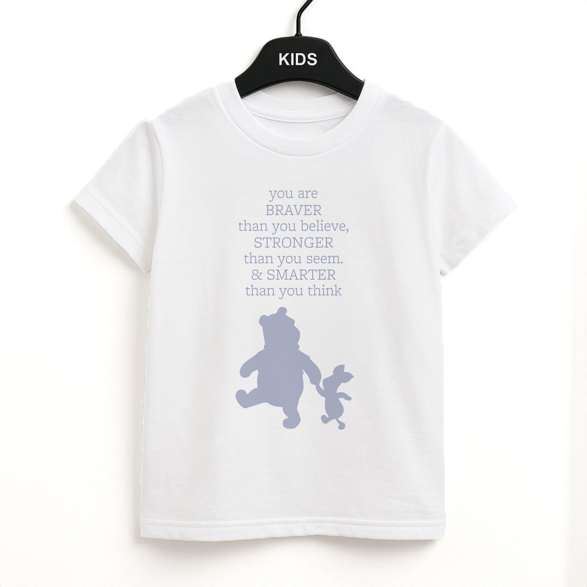 Braver, Stronger, Smarter Unisex Kids T-Shirt