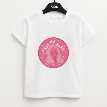 Call Me Back Ghostface - Scream Unisex Kids T-Shirt