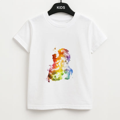 Watercolour Beauty Fairytale Unisex Kids T-Shirt