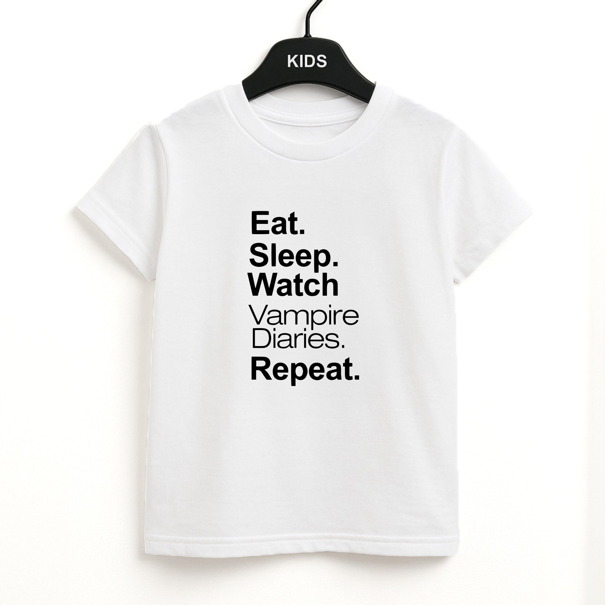 Eat Sleep Watch VPD Repeat Kids T-Shirt
