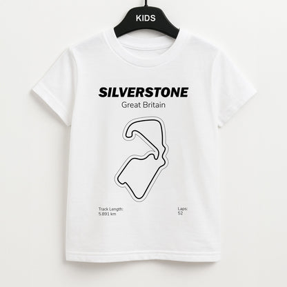 Silverstone Circuit Unisex Kids T-Shirt