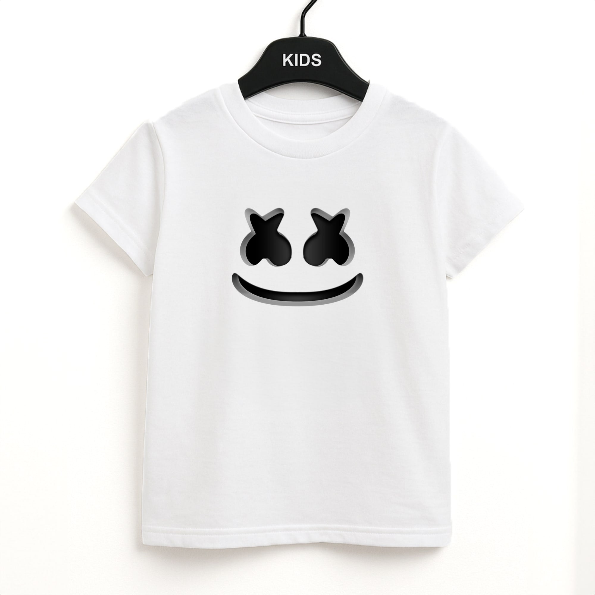 White Helmet DJ Helmet Kids T-Shirt