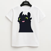 Black Fury Dragon Kids T-Shirt 1