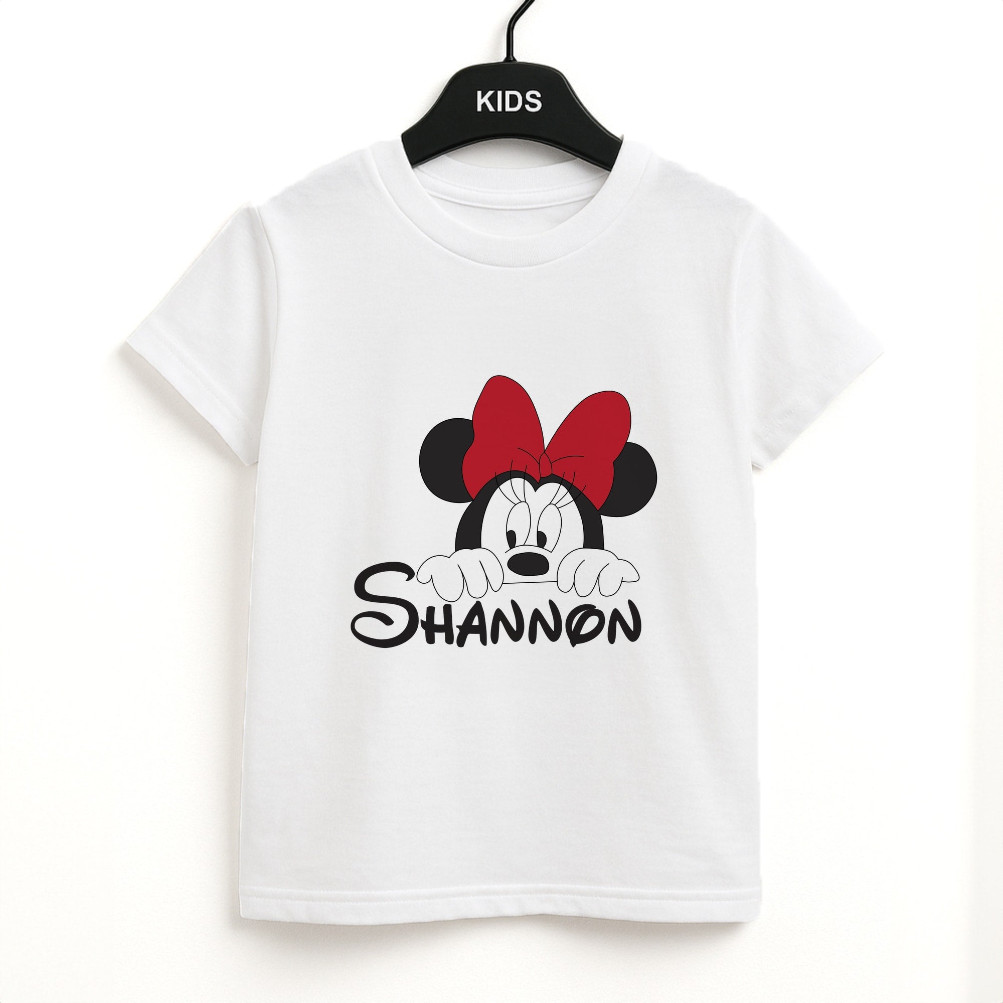 Minnie Mouse - Personalised Fairytale Kids T-Shirt