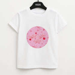 Coffee Pattern - Chamberlain Unisex Kids T-Shirt