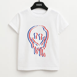 Red Smiley - Juice Unisex Kids T-Shirt