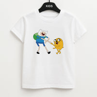 Jake The Dog And Finn The Human Kids T-Shirt