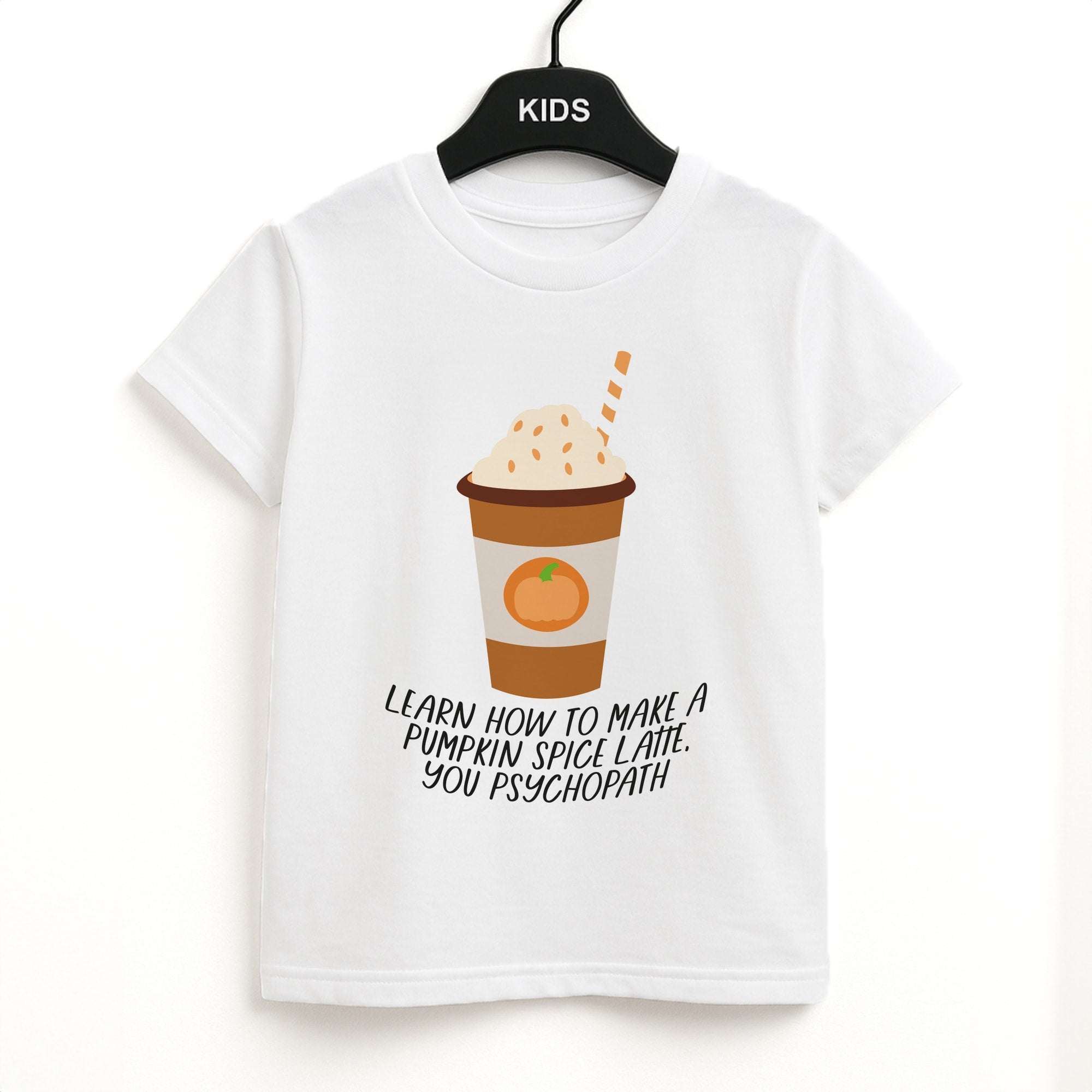 Learn How To Make A Pumpkin Spice Latte - Halloween Queens Unisex Kids T-Shirt